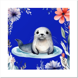 Cute dolphin gift Posters and Art